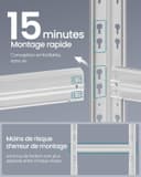 Thumbnail 3 de SONGMICS GLR447E01 Étagère de rangement 50 x 100 x 200 cm, capacité 875 kg 🧰