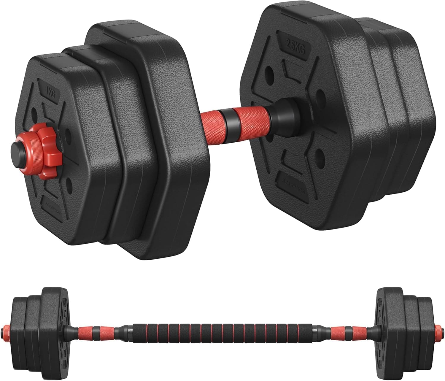 SONGMICS Set d’haltères hexagonales pour musculation 🏋️