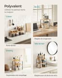 Thumbnail 4 de SONGMICS KCS02NB Étagère à épices extensible, lot de 2 🧂