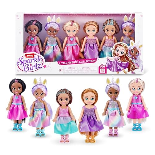 Sparkle Girlz Princess, poupées de mode, lot de 6 🎨