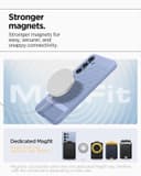 Thumbnail 4 de Spigen Parallax MagFit Coque compatible Samsung Galaxy S25 Plus — Violet 📱