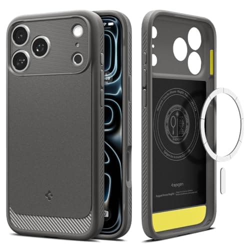 Spigen Rugged Armor MagFit iPhone 17 Pro Max coque robuste 📱