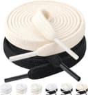 Thumbnail principal de Stepace Lacets plats 100% coton 8 mm — 2 paires ⌚