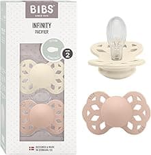 Sucettes BIBS Infinity, silicone, taille 2 ⌚