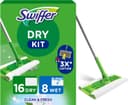 Thumbnail principal de Swiffer Kit Complet Balai — 16 lingettes sèches, 8 humides 🧹