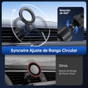 Thumbnail 4 de SYNCWIRE Support Voiture MagSafe avec ventilation, 360° 📱