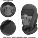 Thumbnail 5 de Tagvo Cagoule masque visage respirant ⚙️