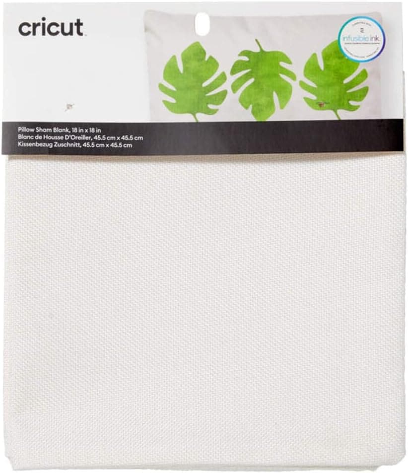 Taie d’oreiller personnalisable Cricut™, crème ⚙️