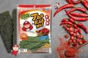 Thumbnail 1 de Tao Kae Noi snack d'algues épicé 32 g 🍄