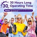 Thumbnail 5 de taopodo Enceinte Portable Bluetooth 5.4, 30 W, IPX7 🎧