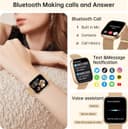 Thumbnail 1 de taopodo Montre Connectée Femme 1,91" HD avec suivi santé ⌚