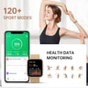 Thumbnail 3 de taopodo Montre Connectée Femme 1,91" HD avec suivi santé ⌚