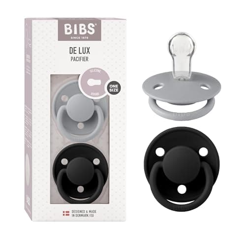 Tétine BIBS De Lux, lot de 2, silicone 🍒