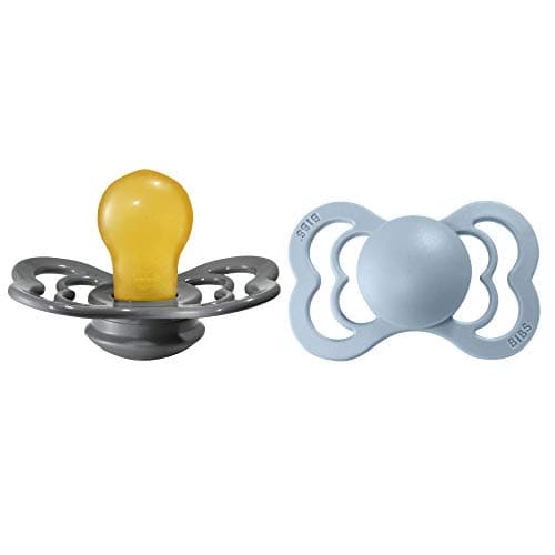 Tétine BIBS Supreme, lot de 2, caoutchouc naturel ⚙️