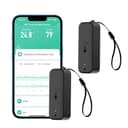 Thumbnail principal de Thermomètre hygromètre intelligent avec alarme, 2 pièces 📊