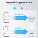 Thumbnail 4 de Thermomètre hygromètre intelligent avec alarme, 2 pièces 📊