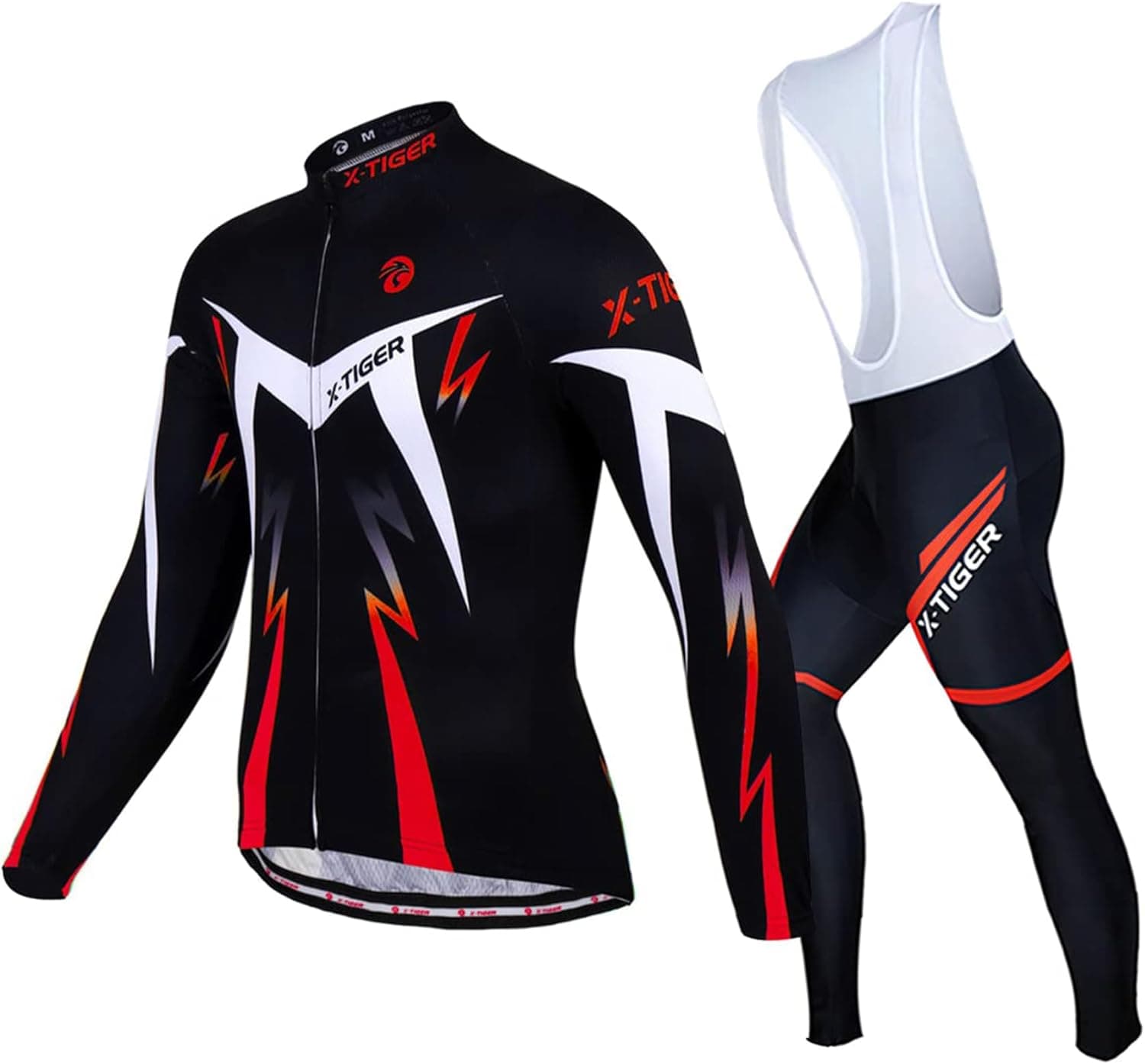 X-TIGER Maillot cyclisme homme manches longues ⚙️