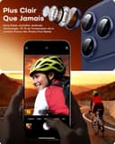 Thumbnail 4 de TOCOL Protection caméra iPhone 17 Pro Max lot de 2, verre trempé bleu 📷