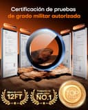 Thumbnail 2 de TOCOL Protection objectif iPhone 14 Pro Max, bleu clair ⚙️