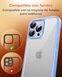 Thumbnail 6 de TOCOL Protection objectif iPhone 14 Pro Max, bleu clair ⚙️