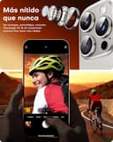 Thumbnail 4 de TOCOL Protections d'Objectif pour iPhone 16 Pro Max, verre HD, anti-buée, gris ⌚