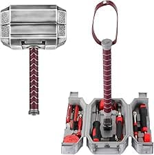 TOKKOT Boîte à outils avec marteau de Thor – pour bricolage 🛠️