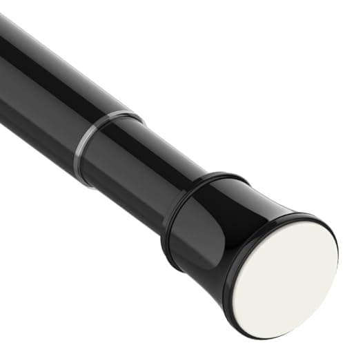 Tringle rideau extensible 50-70 cm noir ⚙️