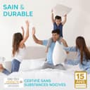 Thumbnail 2 de Twinzen Protege Matelas 60x120 cm imperméable pour bébé 🛏️