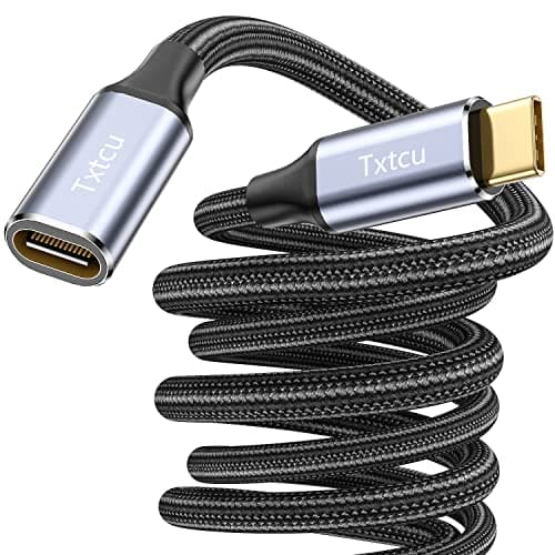 Txtcu Rallonge USB C 3 m – 3,2 Gbps ⚡