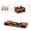 Thumbnail 5 de Udreamer Platine vinyle avec 2 haut-parleurs ⚙️