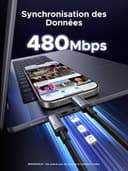 Thumbnail 3 de UGREEN Câble USB C 60W PD Charge Rapide ⚡