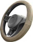 Thumbnail 2 de Upgrade4cars Couvre-volant cuir noir taille 37-39 cm 🚗