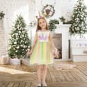 Thumbnail 5 de URAQT Robe Licorne enfant princesse pour fêtes 👗