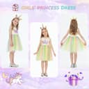 Thumbnail 6 de URAQT Robe Licorne enfant princesse pour fêtes 👗
