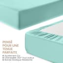 Thumbnail 4 de Utopia Bedding Draps housses 180 x 200 cm, 35 cm 🛏️