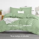 Thumbnail 1 de Utopia Housse de couette 220x24- Vert sauge 🛏️