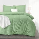 Thumbnail 2 de Utopia Housse de couette 220x24- Vert sauge 🛏️