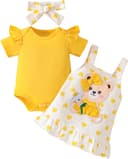 Thumbnail 3 de UUAISSO robe imprimée cœur bébé 0-18 mois ⚙️