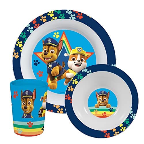 Set de vaisselle PAW PATROL 3 pièces ⚙️