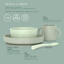 Thumbnail 3 de Set vaisselle silicone Suavinex, 4 pièces, vert ⚙️