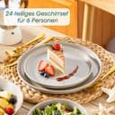 Thumbnail 3 de Vancasso Série PLAYA 6 assiettes en grès 26 cm ⚙️