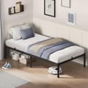 Thumbnail principal de VASAGLE Cadre de Lit 160 x 200 avec Sommier Métal RMB155BD01 📦
