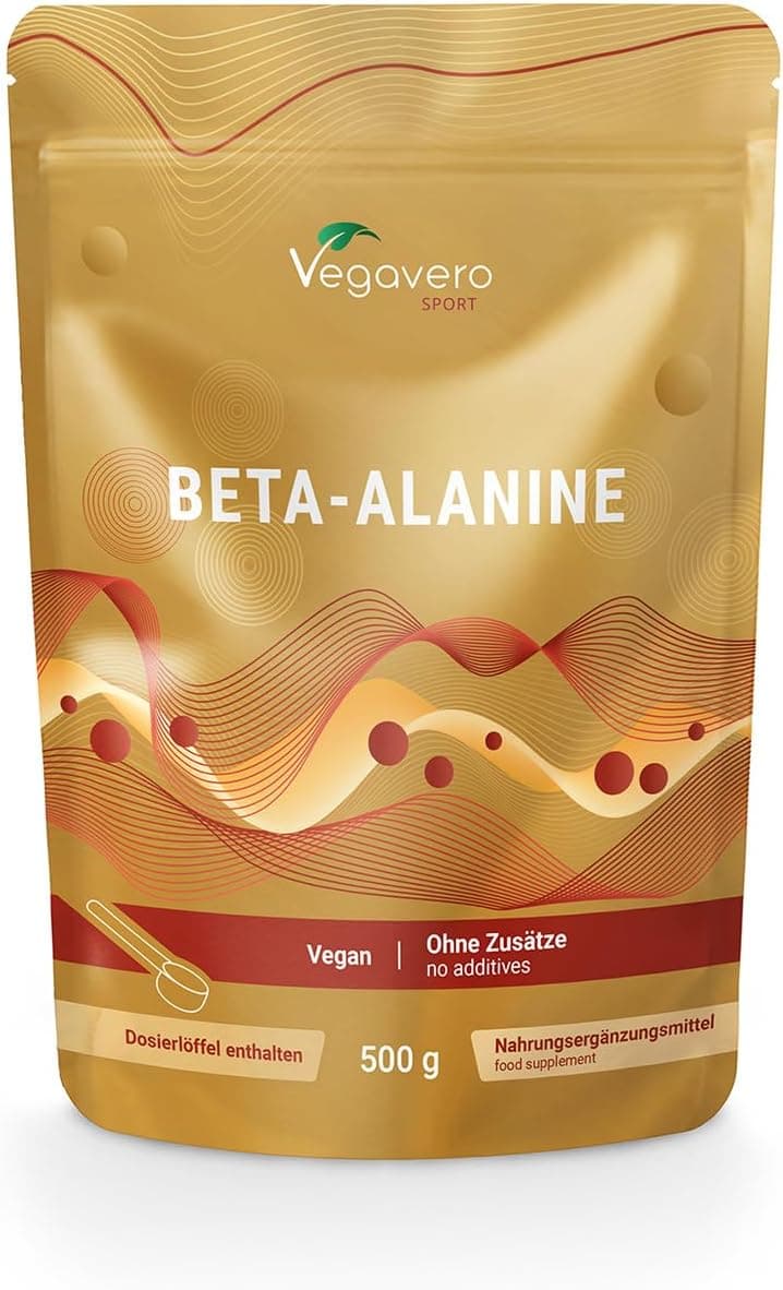Vegavero Bêta-alanine 500 g poudre pré-entraînement vegan 💊