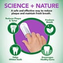 Thumbnail 6 de Vet's Best Tampons de nettoyage des dents pour chiens, meute de 50 🦷