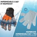 Thumbnail 2 de VGO CA7722FLWP gants mécanicien isolés -20 ℃ 🧤