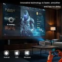 Thumbnail 3 de Vidéoprojecteur Full HD 1080P compatible 4K avec Wi‑Fi 6 et BT 5.0 📽️