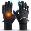 Thumbnail principal de Vilico Gants Vélo Hiver–déperlants tactiles pour adulte ⌚