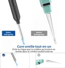 Thumbnail 2 de VITCOCO Otoscope 1920P pour nettoyage d’oreille 🎧