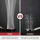 Thumbnail 3 de VYRNEXA Pommeau de douche 130 mm économie d'eau 🚿