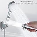 Thumbnail 5 de Weetiee tête de douche haute pression, 5 façons de jet ⚙️